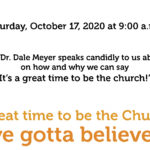 Its a great time to be the church